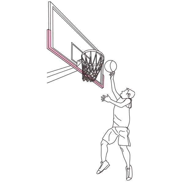 バスケットボールゴール イメージ02